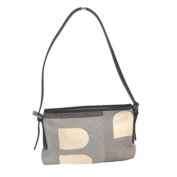 Bally Canvas Leather Shoulder Bag