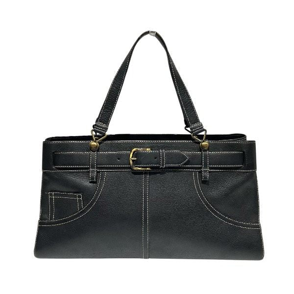 Dior All Leather Handbag