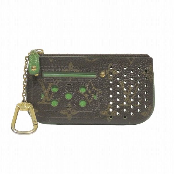 Louis Vuitton Monogram Perfo Pochette Cles Coin Case