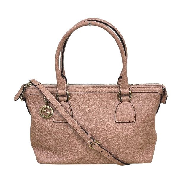 Gucci Interlocking G Leather 2way Bag