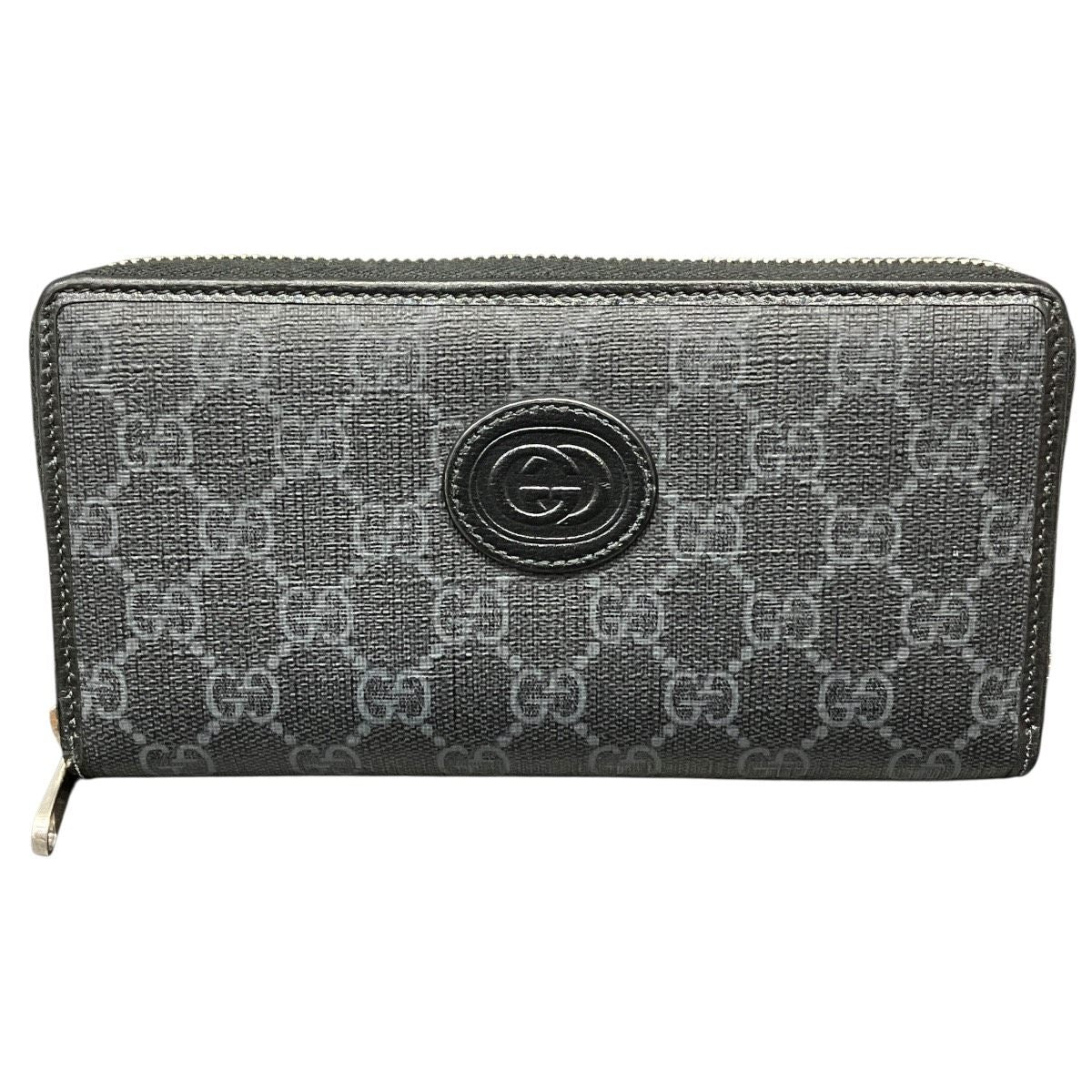 Gucci Interlocking G GG Supreme Long Wallet