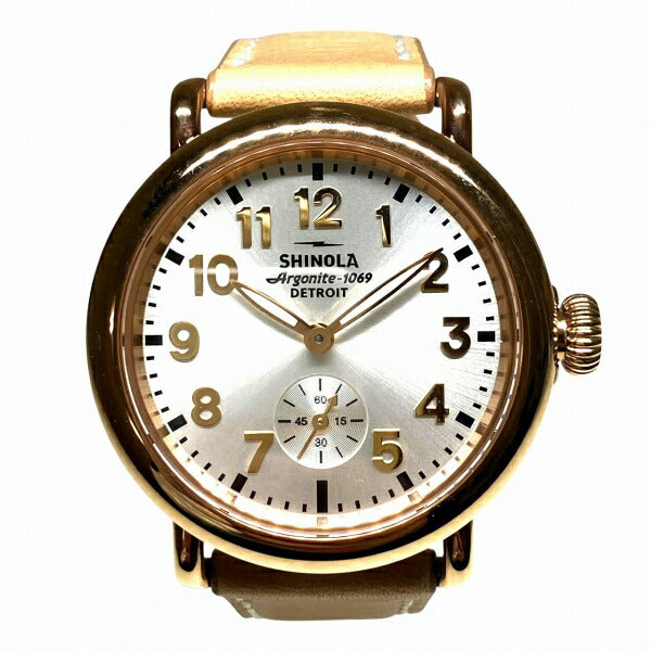 Shinola Runwell Stainless Steel Mens Wristwatch