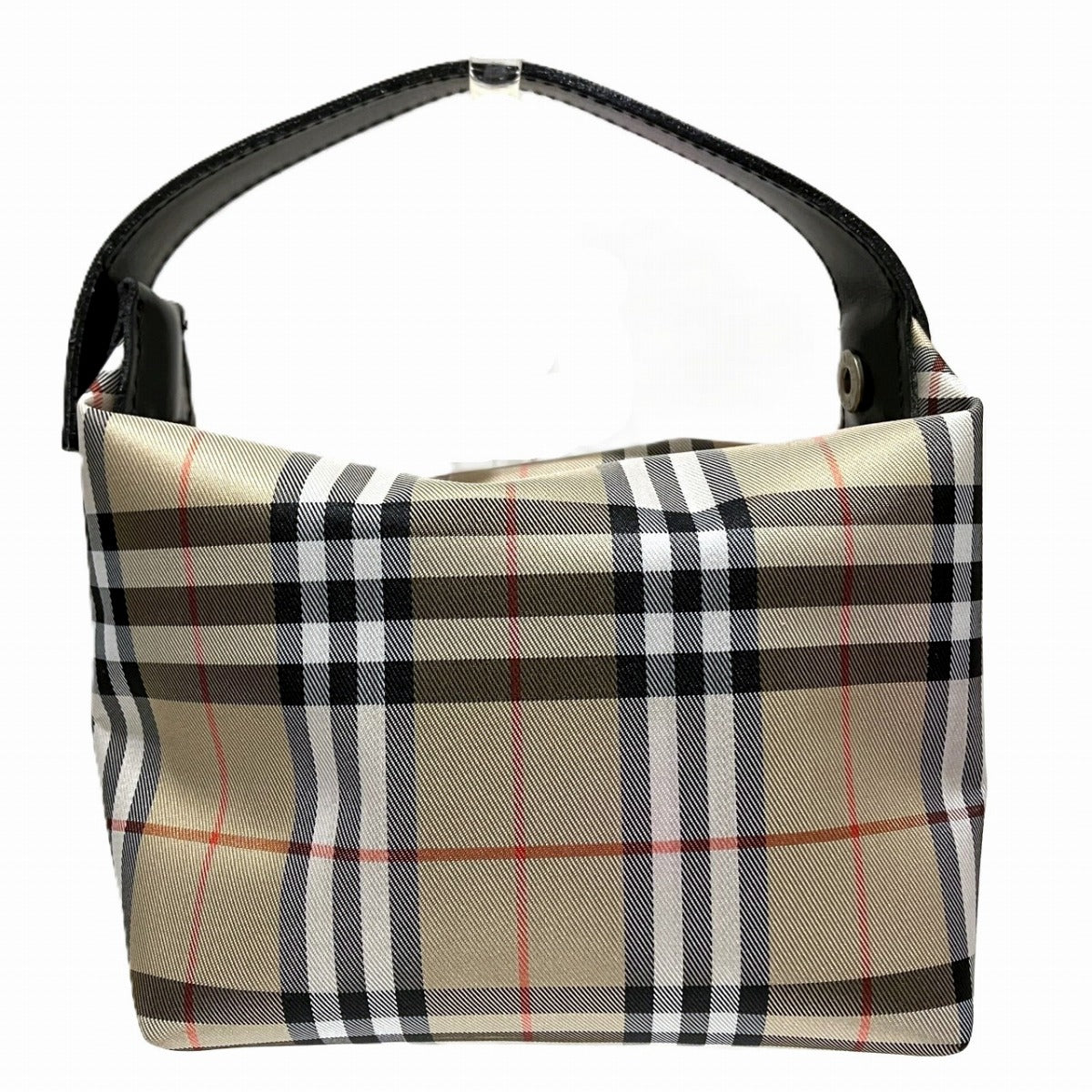 Burberry Nylon Leather Handbag