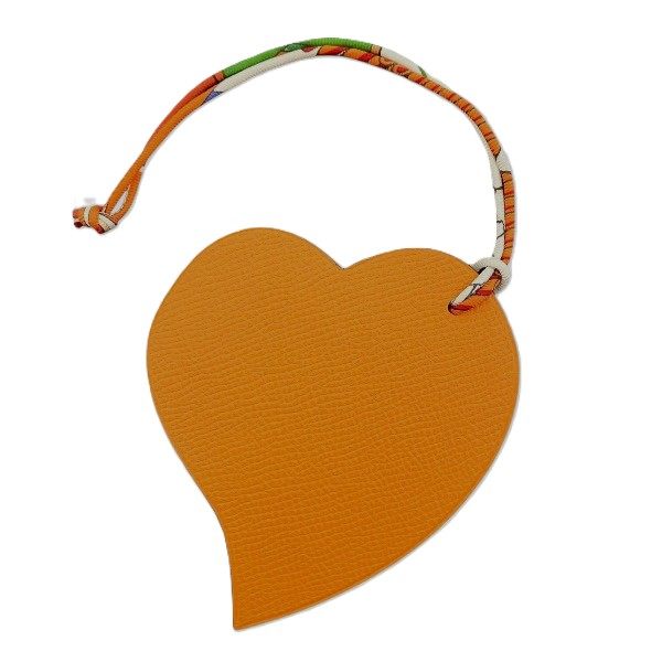 Hermes Petit h Leather Silk Charm