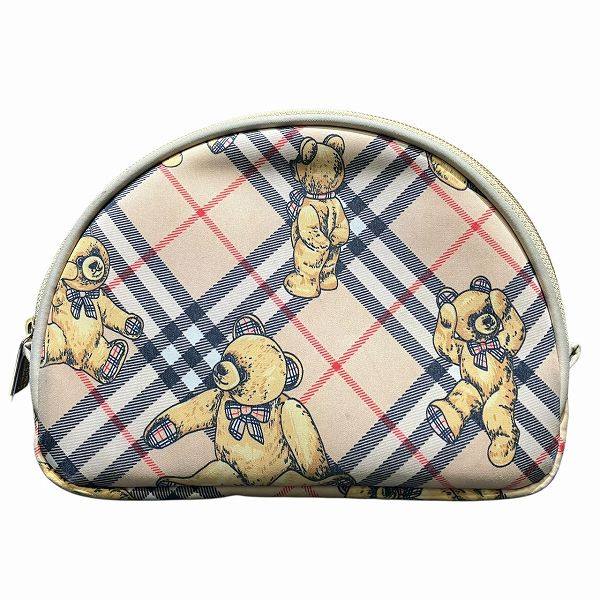 Burberry Nova Check Polyester Pouch