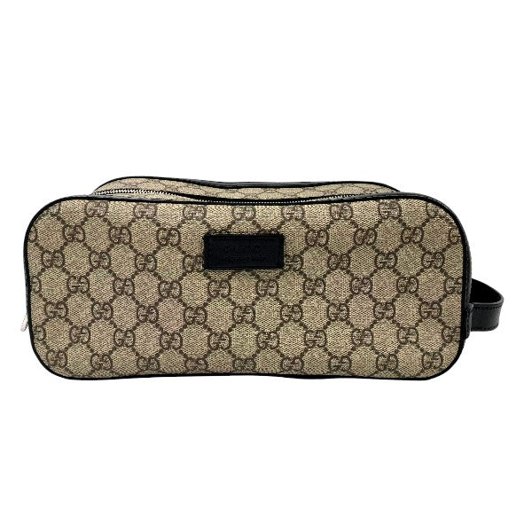 Gucci GG Supreme Leather Clutch Bag