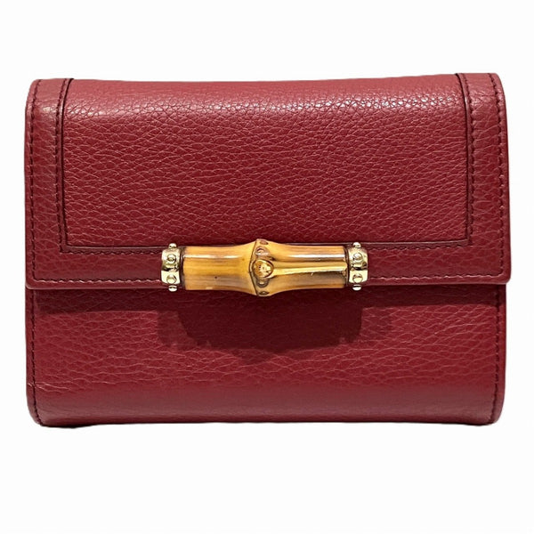 Gucci Leather Trifold Wallet