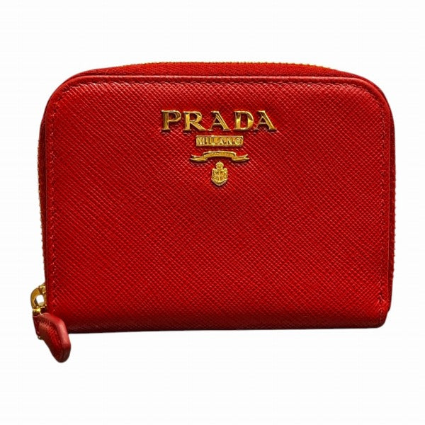 Prada Saffiano Leather Compact Wallet