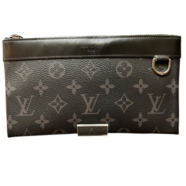 Louis Vuitton Pochette Discovery PM Monogram Eclipse Clutch Bag