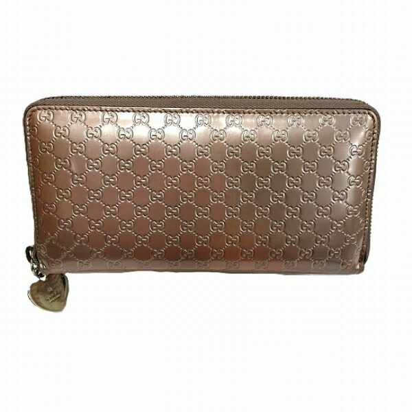 Gucci Micro Guccissima Calf Leather Long Wallet