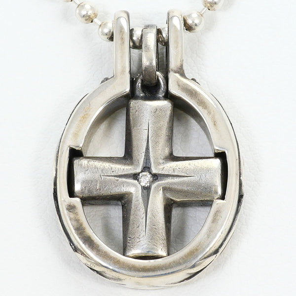 Silver Diamond Necklace