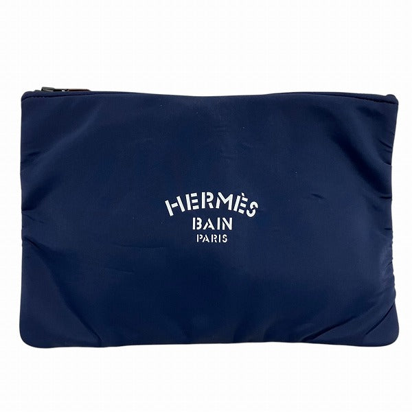 Hermès Neobain Truce Flat GM Neoprene Clutch Bag