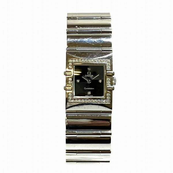 Omega Constellation Quadra Stainless Steel Watch