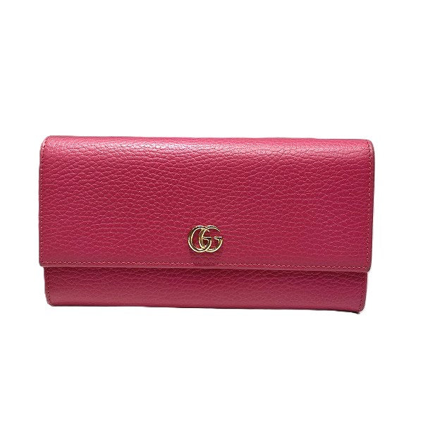 Gucci GG Marmont Leather Long Wallet