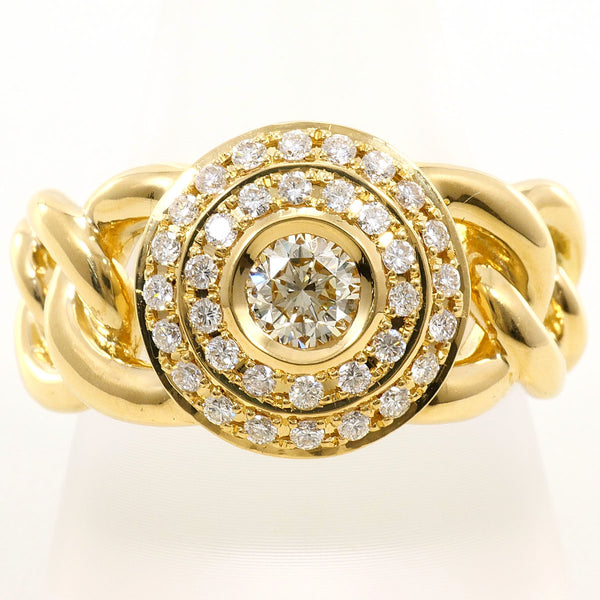 Au750 Diamond Ring