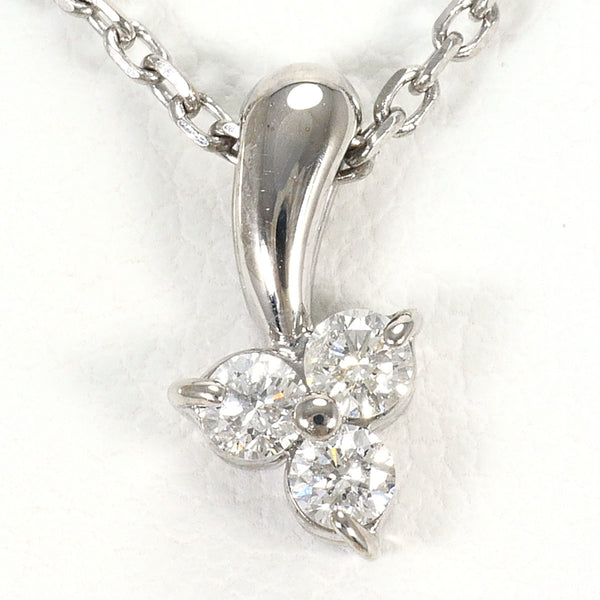 K10 White Gold Diamond Necklace