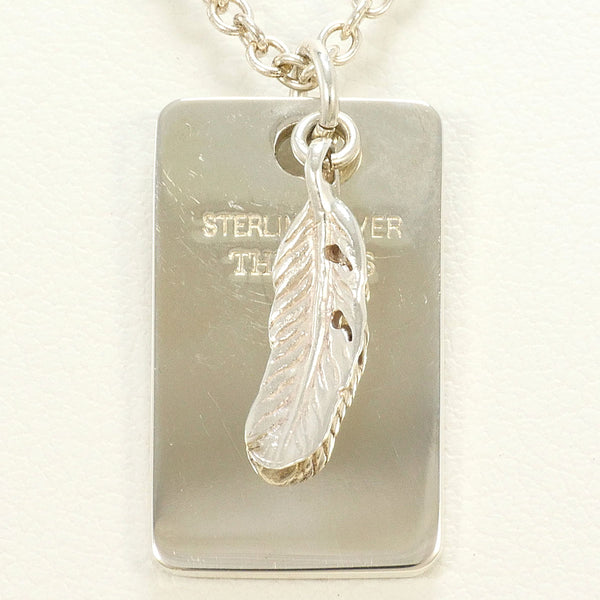 THE KISS Silver Necklace