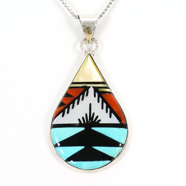 Silver 925 Natural Stone Necklace