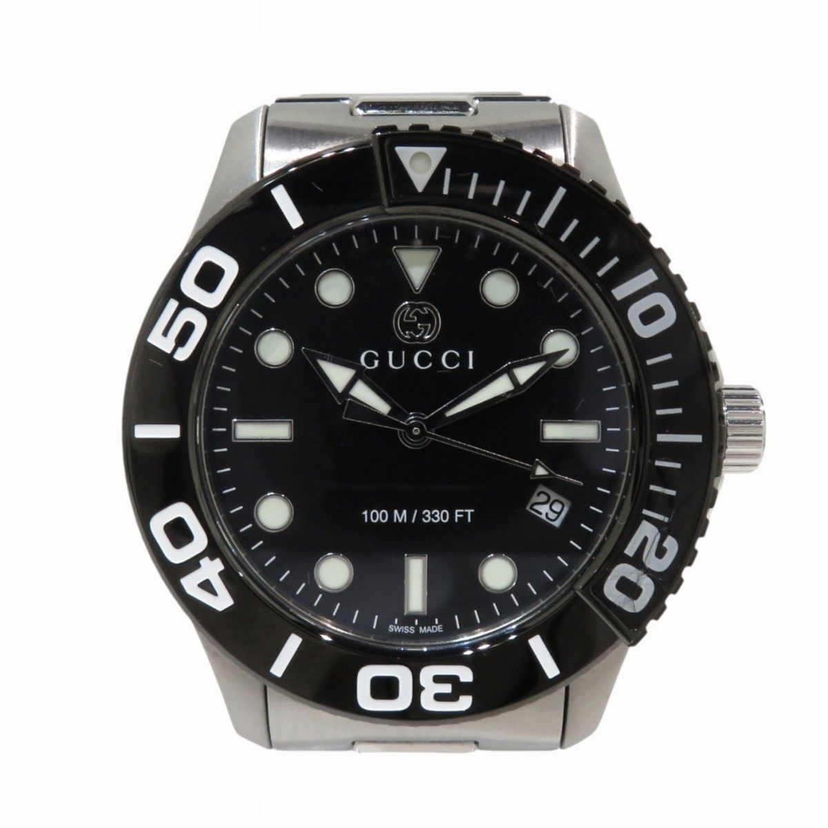 Gucci Timeless Diver Stainless Steel Watch