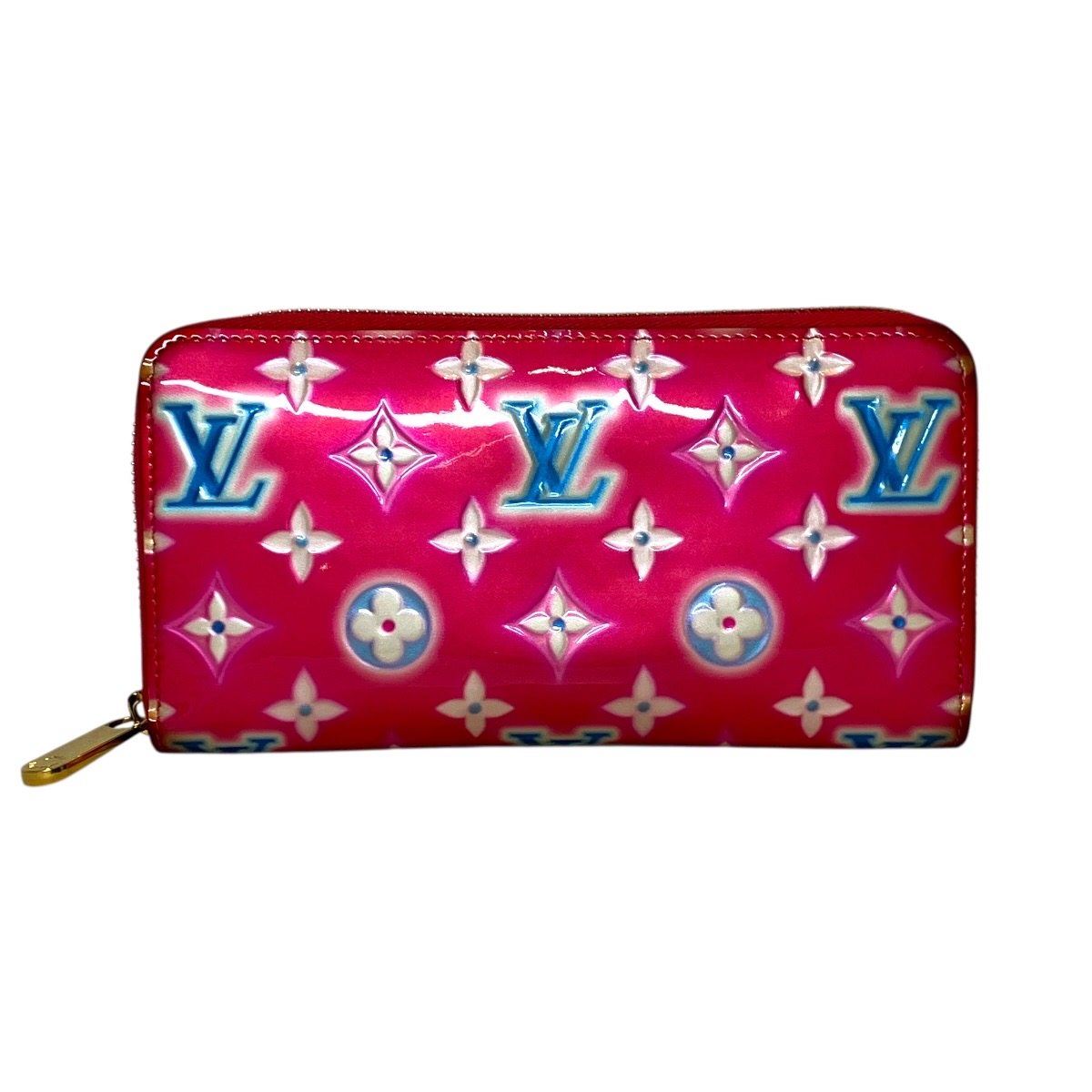 Louis Vuitton Zippy Wallet Monogram Vernis Long Wallet Limited