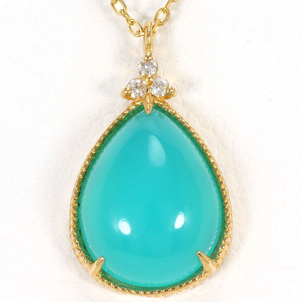 Tocca Au750 Natural Stone Diamond Necklace