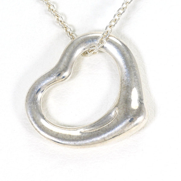TIFFANY&Co. Open Heart Silver Necklace