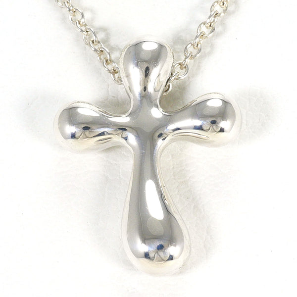 Tiffany & Co. Small Cross Silver Necklace