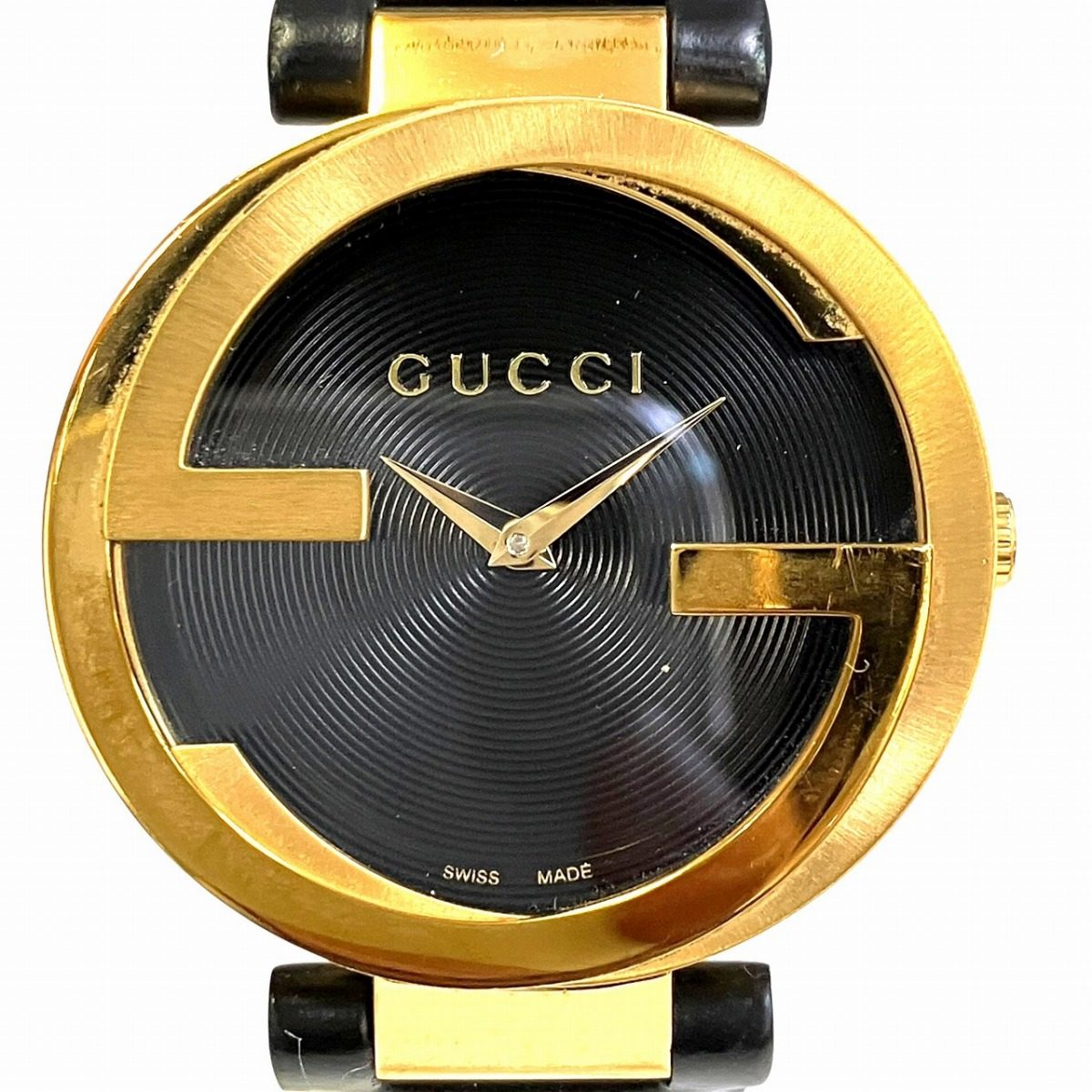 Gucci Interlocking Stainless Steel Quartz Watch