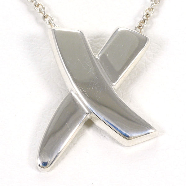 Tiffany&Co. Kiss Silver Necklace