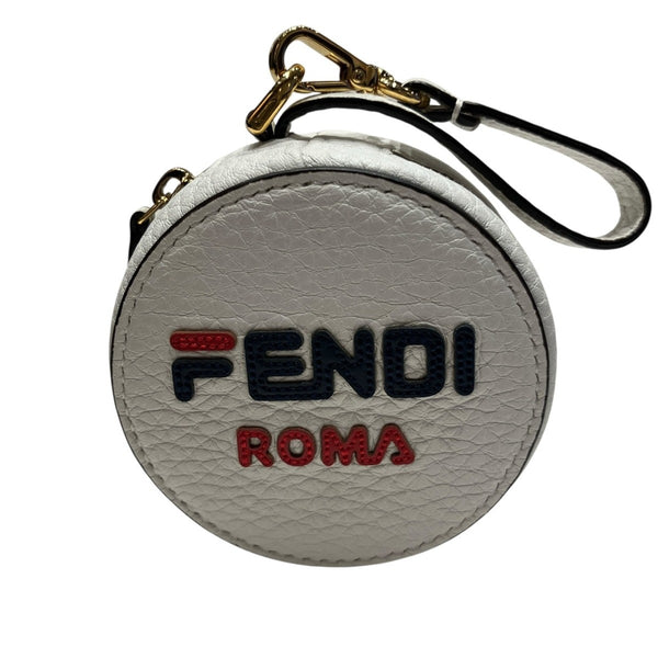 Fendi Mania Leather Shoulder Bag