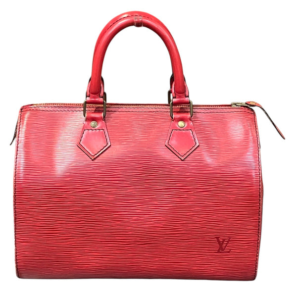 Louis Vuitton Speedy Leather Handbag