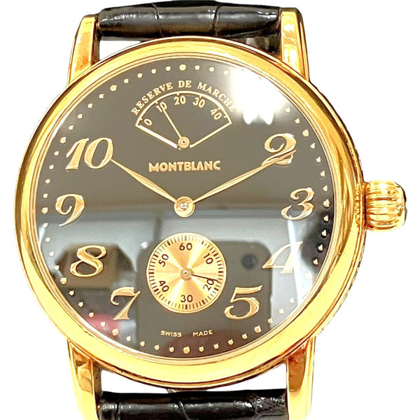 Montblanc Meisterstuck Au750 Mens Watch