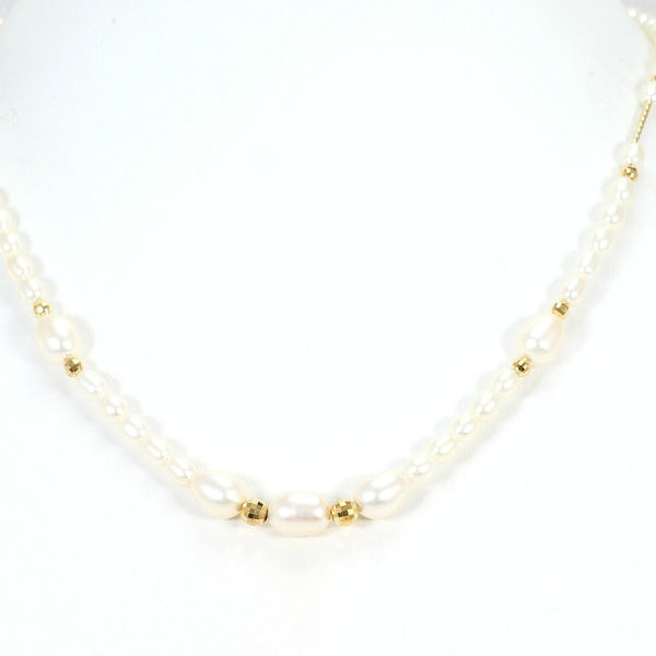 Au750 Pearl Necklace