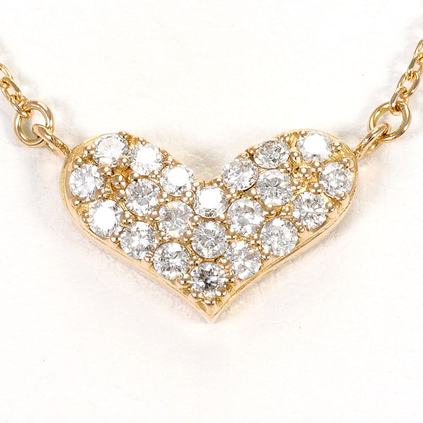 Au750 Pink Gold Diamond Necklace
