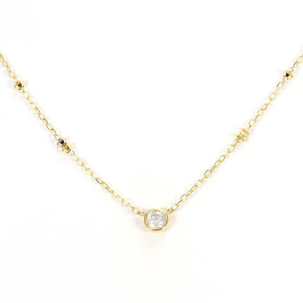 Au750 Diamond Necklace