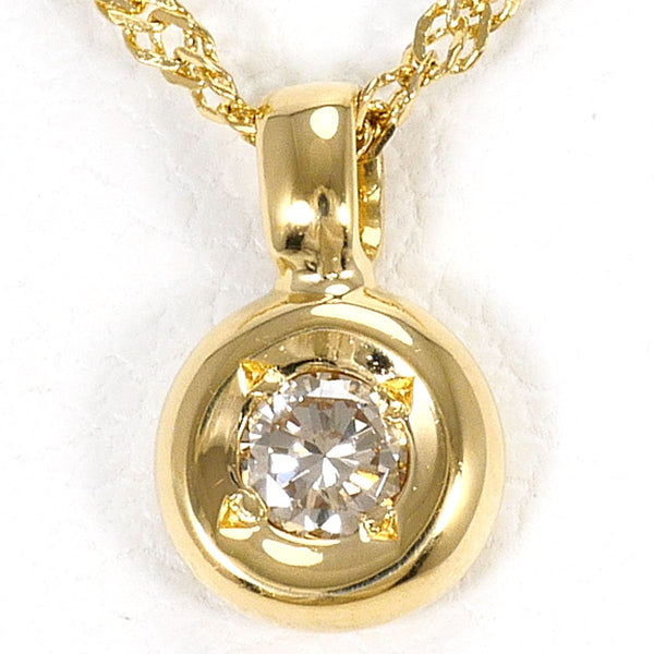 Au750 Diamond Necklace