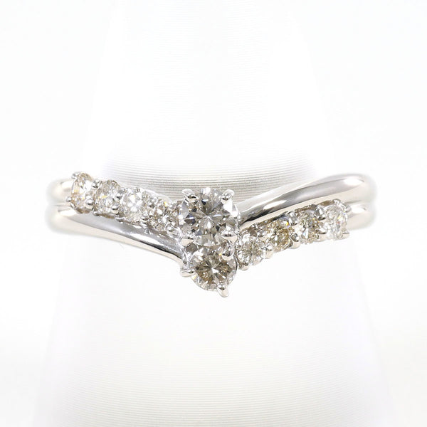 PT900 Platinum Diamond Ring