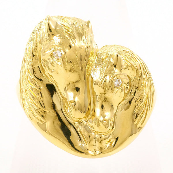 Au750 Diamond Ring