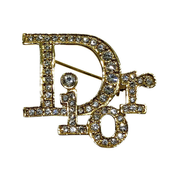 Dior Rhinestone Brooch