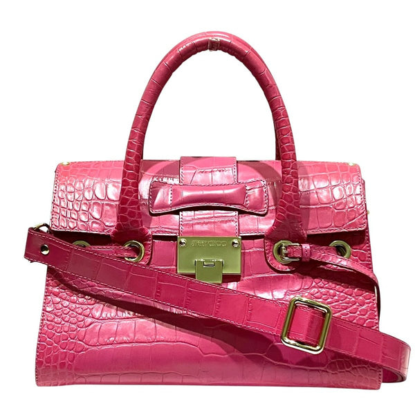 JIMMY CHOO Rosalie Leather Handbag