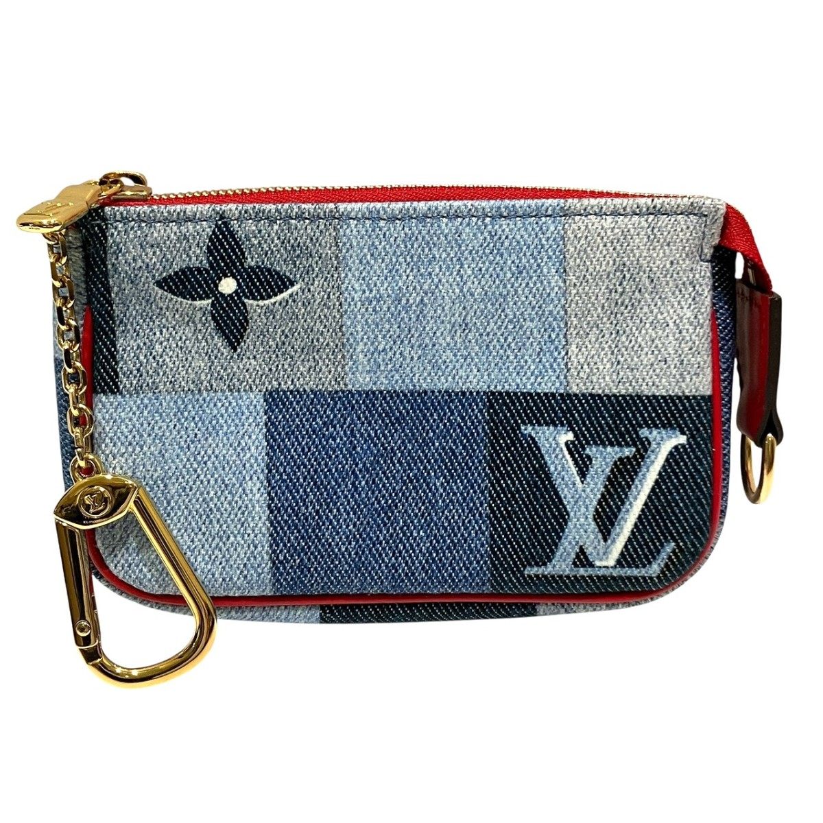 Louis Vuitton Monogram Denim Coin Case