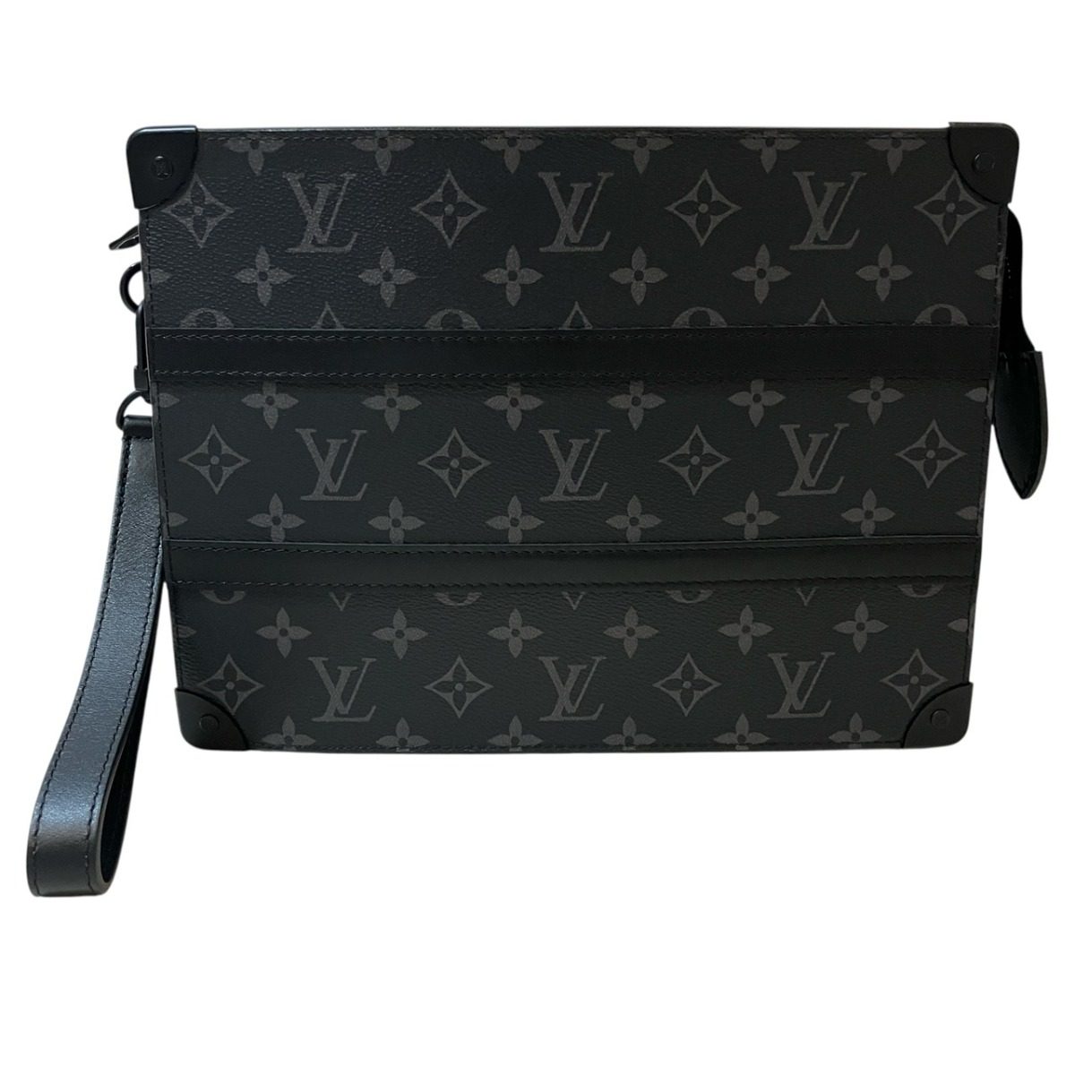 Louis Vuitton Monogram Eclipse Clutch Bag