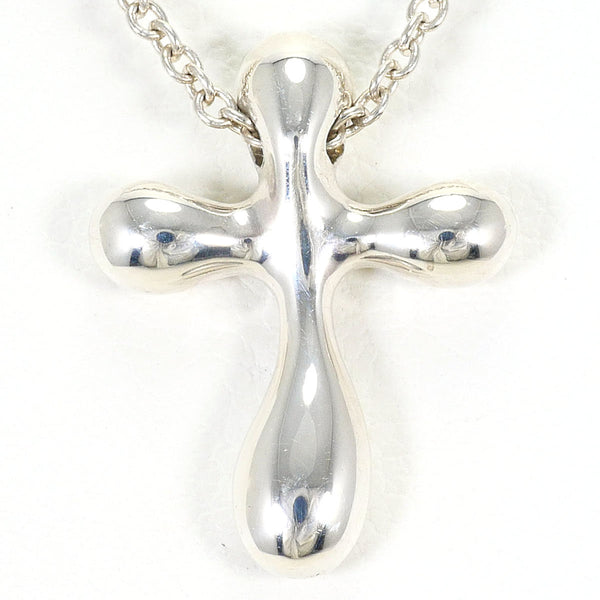 Tiffany&Co. Small Cross Silver Necklace