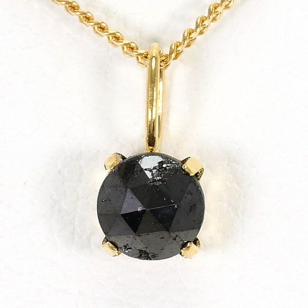 Au750 Black Diamond Necklace