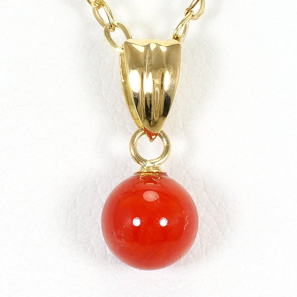 Au750 Coral Necklace