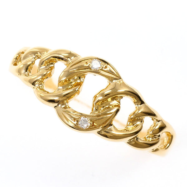 Au750 Gold Diamond Ring