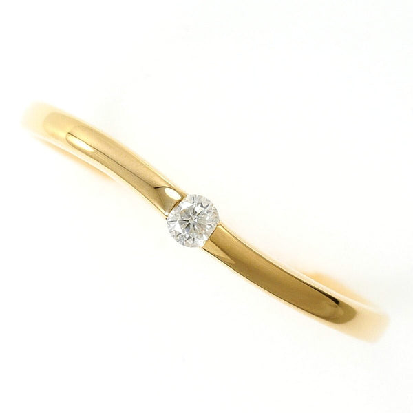 Au750 Yellow Gold Diamond Ring