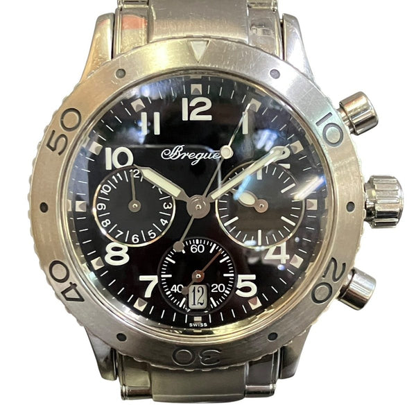 Breguet Transatlantique Type XX Stainless Steel Watch