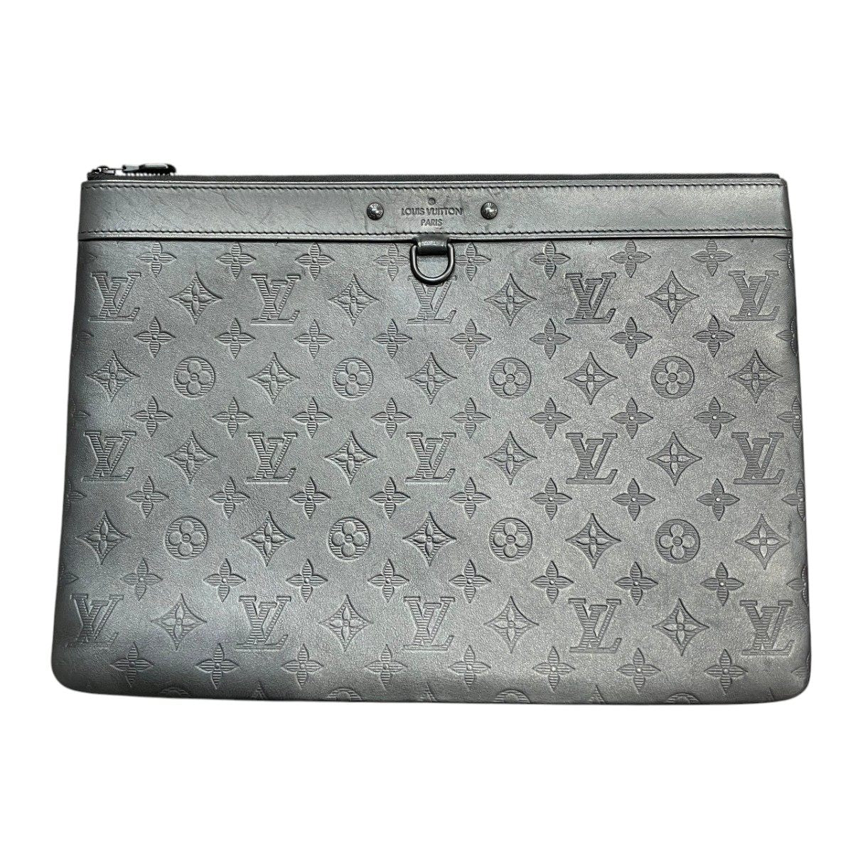 Louis Vuitton Pochette Discovery Monogram Shadow Clutch Bag