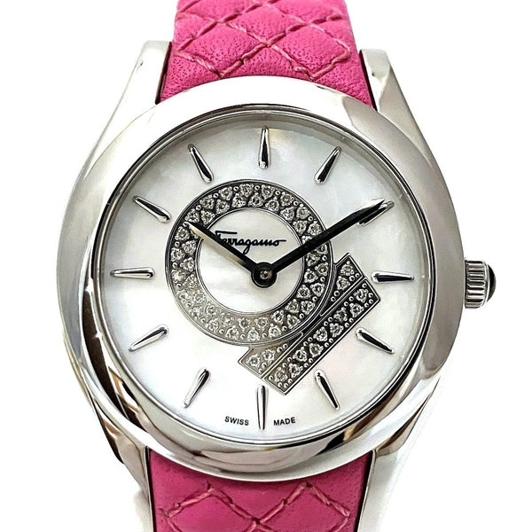 Salvatore Ferragamo Lirica Stainless Steel Ladies